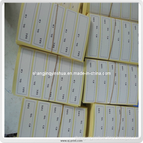 Custom Sheet Color Printing Self Adhesive Sticker Labels (PB040)